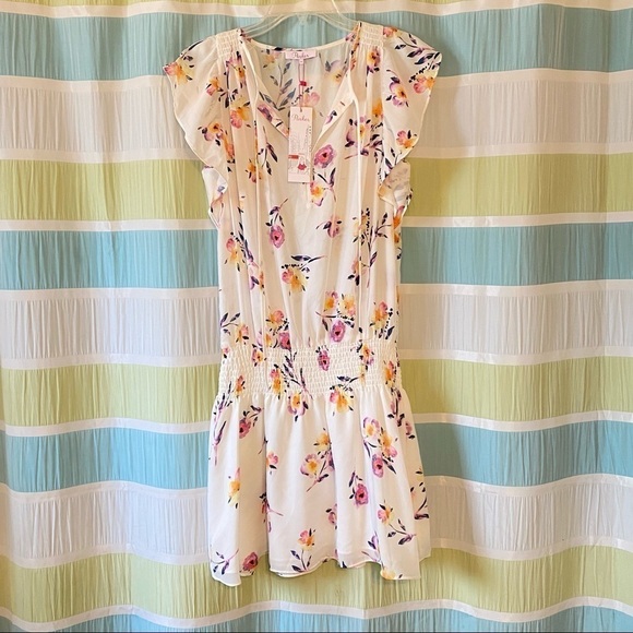 Parker NWT Smocked Dress Primose Flutter Sleeve Sz Med - Picture 10 of 10